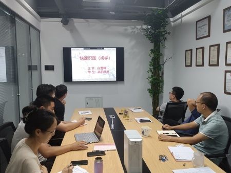 公司組織學(xué)習(xí)基礎(chǔ)識圖和安全教育培訓(xùn)